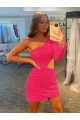 Mejores Color mostrado Cubierta Un Hombre Corto Lentejuelas Terciopelo Corto Vestidos de fiesta