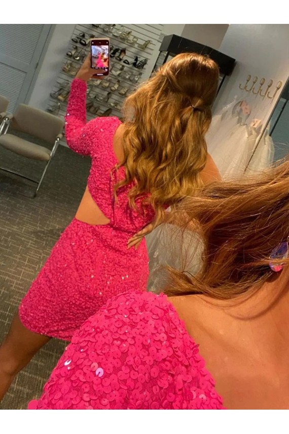 Mejores Color mostrado Cubierta Un Hombre Corto Lentejuelas Terciopelo Corto Vestidos de fiesta