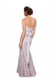 Mejores Sirena Cuello de Corazón Encaje Largo Vestidos de dama de honor / Vestidos de fiesta