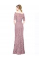 Mejores Sirena Hombros Descubiertos Encaje Largo Vestidos de dama de honor / Vestidos de fiesta