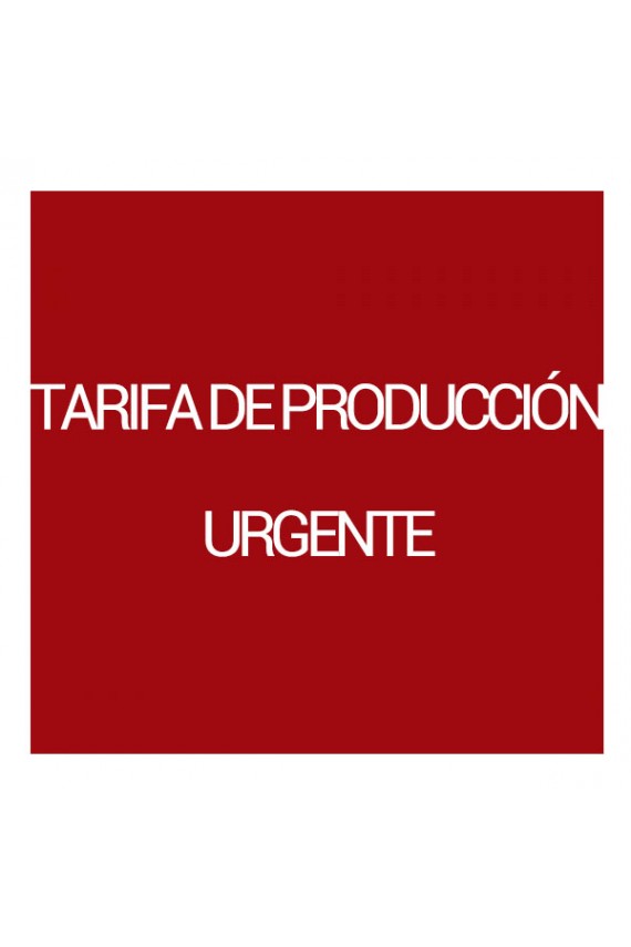 Mejores TARIFA DE PRODUCCIÓN URGENTE