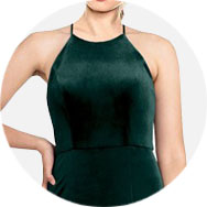 Mejores Cuello joya Vestidos de dama de honor