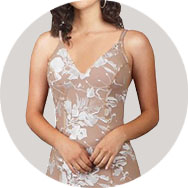 Mejores Champán Vestidos de novia